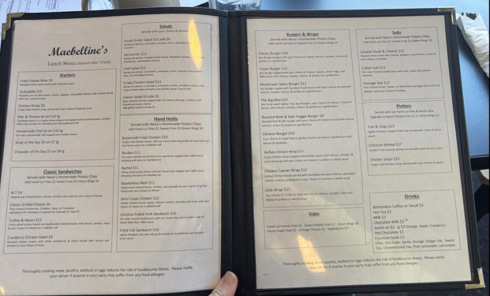 Maebelline's Menu image 1